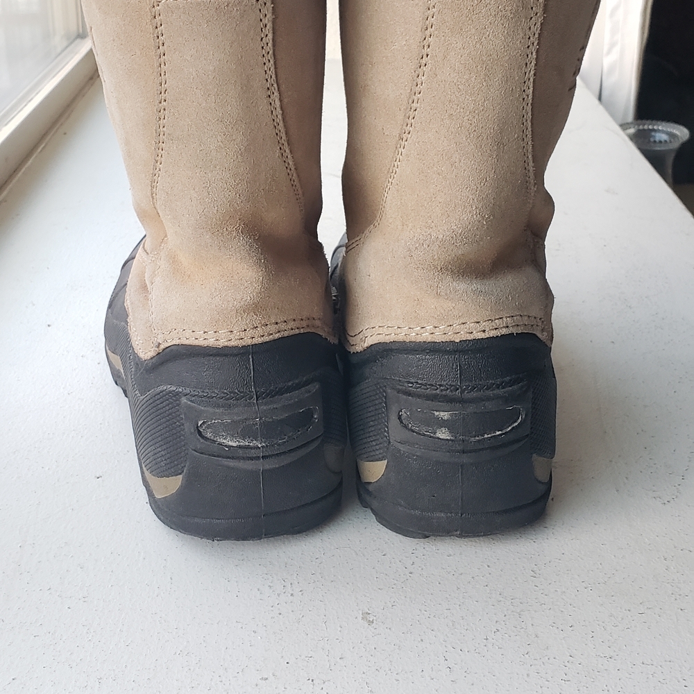 Sorel Ellesmere LL1241-272 Tan Leather Winter Boots - Picture 12 of 14